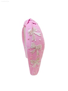 Bandeau perlé élégant à la mode sac sangles pour femmes bandeaux personnalisés indien main embelli bandeau parfait cheveux accessoires - Product Image 6