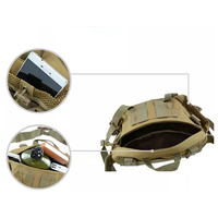 BEARKY Vert Polyester Fanny Pack Hommes Résistant À L'eau Taille Sac pour Femmes À La Mode Tactique Ceinture Sac