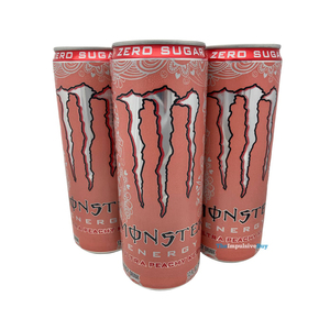 Rafraîchissez et dynamisez avec Monster Energy Drink Ultra Peachy Zero Sugar disponible à la vente en vrac - Product Image 1