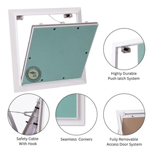 แผ่นยิปซั่มผนังและฝ้าเพดานแผ่นอลูมิเนียมเคลือบผงเข้าถึงได้ - Product Image 2