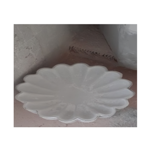 Cuenco de mármol hecho a mano, Centro de Mesa de Piedra elegante, diseño elegante, plato de servicio multiusos para cocina, mesa de comedor, decoración del hogar - Product Image 4