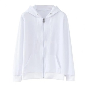 Sweat à capuche thermique 100% coton pour hommes haut solide polaire pour l'automne hiver mode de rue en plein air vêtements de sport décontractés à capuche - Product Image 5