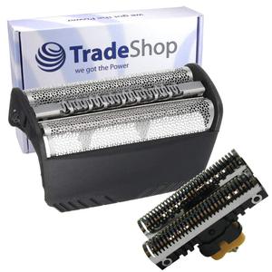 Bloc de lames et grille de rechange pour rasoir électrique à lames doubles et triples, lavable, pour le rasage du visage et du corps, pour utilisation en camping-car - Product Image 3