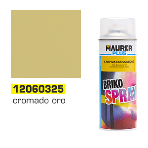 Vernice Spray Cromata Oro 400 ml. - Product Image 1
