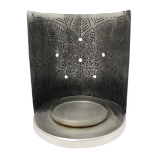 สโคนเหล็กตกแต่งผนังแบบโมเดิร์นสีดำนิกเกิลโบราณสีตกแต่งผนังการใช้งานสำหรับตกแต่งบ้านและงานแต่งงานที่กำหนดเอง - Product Image 5