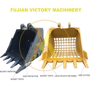 SK200 adaptor gigi, bagian Undercarriage Bucket untuk Sk200Z - Product Image 4