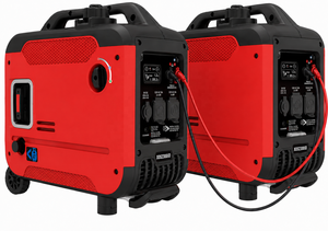 Générateur Inverter Portable 2300W à Essence Refroidi par Air 4 Temps Ultra Léger avec Roues Démarrage Automatique Démarrage à Distance pour Usage Extérieur et Secours - Product Image 2
