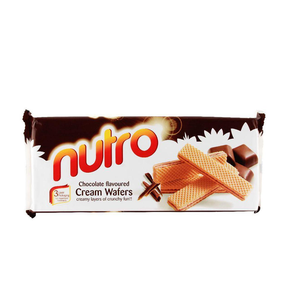 Nutros ขนมปังกรอบเฮเซลนัทครีมเวเฟอร์แซนวิชเนื้อกรอบรสหวานสำหรับผู้ค้าปลีกผู้นำเข้าและขนมขบเคี้ยว - Product Image 1