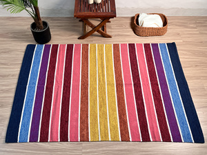 Ensemble de tapis en coton en forme de rectangle personnalisés de qualité supérieure en vente à bas prix dans le monde entier pour le salon et la chambre à coucher - Product Image 5
