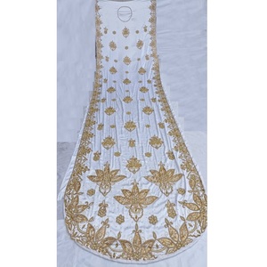 Vestido Dirac con Cuentas Hecho a Mano Exclusivo y de Alta Demanda para Novias Somalíes, para Nikah, Henna y Recepción, Disponible para Exportación - Product Image 5