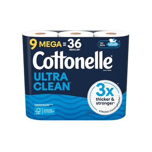 กระดาษชำระคอตตอนเนล อัลตร้า คลีน 9 ม้วนใหญ่ = 36 ม้วนปกติ - Product Image 5