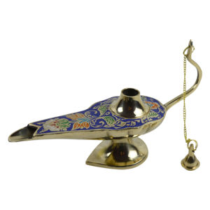 Designer Genie Lamp Shaped <b>Incense</b> Stand New Brass Metal Design <b>Incense</b> <b>Holder</b> Decor Gold Colored Finishing Design - Product Image 6