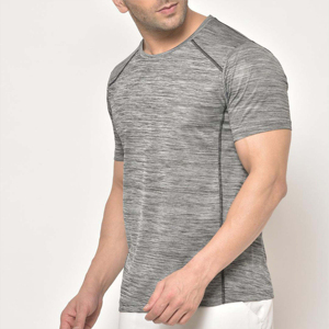 T-shirt tricoté lourd avec coupe Boxy Style Hip Hop surdimensionné et court avec décolleté - Product Image 6