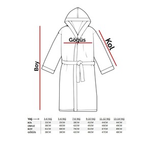 ผ้าเช็ดตัวเด็กปักลายวารอล แบมบู นาคล บอร์โนซูสำหรับเด็ก - Product Image 5