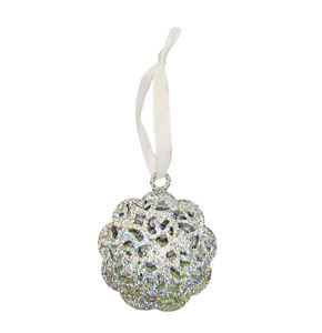Multicolor Glitter Christmas <b>Hanging</b> <b>Ornament</b>, Festive Tree Decoration for Holiday Home Decor - Product Image 1