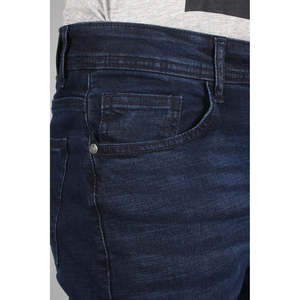 Jeans Casuales Vintage de Cintura Alta para Hombre, Marca JONATHAN, Corte Recto y Ajustado, Tejido de Punto, Color Denim Oscuro para Invierno, con Logotipo Personalizado - Product Image 3