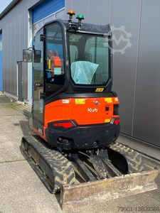 Mini-excavatrice Kubota U27-4, excavatrice compacte sur chenilles, excavatrice hydraulique avec godet pour la construction | Kubota U27-4 de 2021 à vendre - Product Image 3