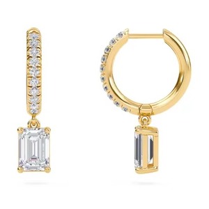 Aretes de Aro Chapados en Oro de 14K con Diamantes al por Mayor para Uso Casual y de Noche, Marca Luxira, Venta Directa de Fábrica desde India - Product Image 1