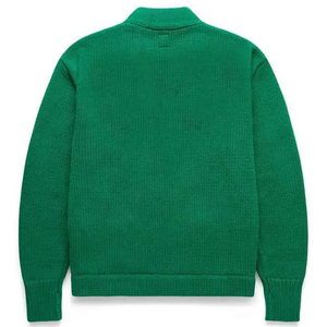 Suéter de punto para hombre, suéter de punto transpirable de algodón con cuello redondo de otoño, ropa de hombre, suéter de moda de invierno - Product Image 2