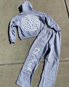 Survêtements pour hommes de qualité supérieure, best-sellers, décontractés, écologiques, légers, personnalisables, 100% coton, couleur unie - Product Image 6