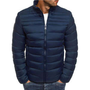 Veste parka d'été pour homme en gros personnalisée, veste matelassée en coton-polyester, design à bulles, décontractée, imperméable, respirante, grande taille - Product Image 6