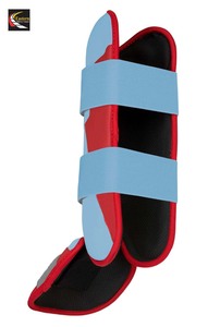 Protection des jambes à prix d'usine, protège-tibias d'entraînement au baseball, confortable, double sangle, cuir véritable PU, protège-jambes pour hommes - Product Image 3