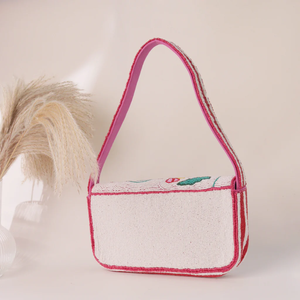 2025 Designer <b>Beaded</b> Tote Bag Ladies Purse <b>Beaded</b> <b>Large</b> Bag Handbag at Wholesale Price From India by glowin fashion - Product Image 5