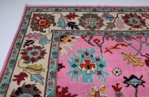 Tapis à nœuds noué à la main de haute qualité en laine brodée tapis de style nœud turc pour salon chambre et décoration de la maison tapis - Product Image 5