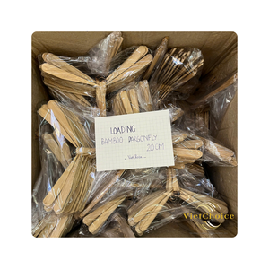 Juguete de Gravedad Tradicional Ecológico de Bambú con Diseño de Libélula Pintada a Mano, Arte Popular, Color Personalizado, Varios Tamaños, Grande - Product Image 6