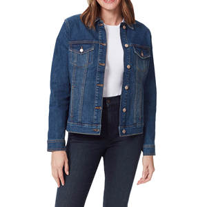 Nouvelles vestes en jean de haute qualité, respirantes, service OEM, dernier design, vente en gros, vêtements décontractés, vestes en jean pour femmes - Product Image 1