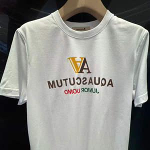 Camiseta de Manga Corta para Hombre, Marca Bangladesh, Tejido de Punto Sólido, 180g, Corte Ajustado, 100% Algodón, Cuello Redondo, Ecológica, Liquidación de Existencias - Product Image 3