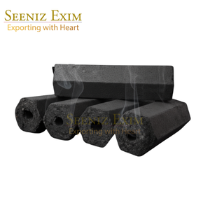 Briquettes de charbon de bois de barbecue hexagonales écologiques de longue durée faites de coquille de noix de coco cuisson de gril extérieur efficace de la chaleur sans fumée - Product Image 6