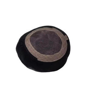 Prótesis Capilar y Peluca Mono Base de Cabello Remy Indio Taz Hair BD con Frente de Encaje Pre-Enlazado, Ligero, Ondulado Profundo - Product Image 4