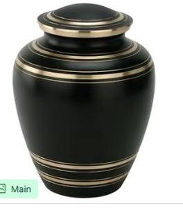 Juego de tres urnas de latón para mascotas con diseño de huella de pata para recuerdos y recuerdos de mascotas - Product Image 6