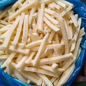 Frites coupées droites 9 mm, snacks de pommes de terre frites salées, faible teneur en sel, prêtes à consommer, stockage sec, durée de conservation 6 mois - Product Image 3