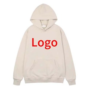 Sweat-shirts à capuche pour hommes, coupe oversize, épaules tombantes, logo personnalisé brodé, 100% polyester polaire respirant, en promotion - Product Image 3