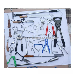 Instrumentos veterinarios básicos generales Extractor de pantorrillas Hoff Trimmer Alicates de castración Kit de instrumentos veterinarios completo - Product Image 3