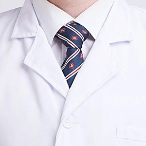Professional Nurse Hospital Uniforms <b>Long</b> <b>Sleeve</b> Lab Coat 100% Polyester Women Men Unisex Scrub Label Doctor Uniform <b>White</b> Lab - Product Image 4