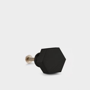 Personalized hexagonal solid brass door knobs for home dresser door cabinet furniture decorative <b>kitchen</b> wardrobe handle knobs - Product Image 5