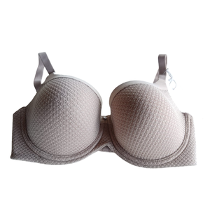 Sujetador push-up elástico sin costuras para mujer de alta calidad Sujetador push-up de talla grande romántico estampado de encaje OEM de moda sin tirantes acolchado sin cables - Product Image 5