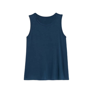 Camiseta sin mangas de Fitness XS para mujer, Tops cortos transpirables de secado rápido con cuello en U, diseño de tela de punto Sexy informal para gimnasio, Yoga, correr - Product Image 4