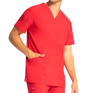 Premium Quality Unisex Medical Scrub Set Latest Style Rate Hot Sale Lightweight Breathable Comfortable Stretch Hospital Use - Product Image 3
