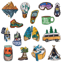 Presse de transfert de chaleur 3D Designer chapeau patchs lettre brodée Logo Patch personnalisé fer sur Patch de broderie pour vêtements