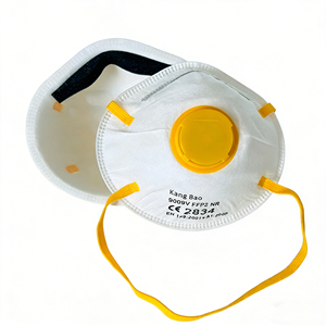 Masque respiratoire FFP2 <span class=keywords><strong>à</strong></span> valve avec <span class=keywords><strong>filtre</strong></span> <span class=keywords><strong>à</strong></span> <span class=keywords><strong>charbon</strong></span> <span class=keywords><strong>actif</strong></span> <span class=keywords><strong>anti</strong></span>-<span class=keywords><strong>odeur</strong></span>, jetable, pour usage industriel, livraison rapide - Product Image 1