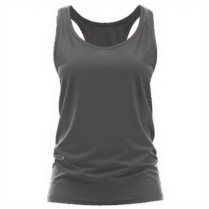 Camiseta Deportiva de Tirantes Cruzados para Mujer, Tejida y Transpirable, con Logotipo Personalizado en la Parte Delantera - Product Image 1