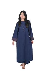 Maxi Kurta / Kurti en mousseline de coton de qualité supérieure, brodé, ornements de luxe pour femmes, été, séchage rapide, sans plis - Product Image 4