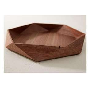 Premium Elegant Diamond Style Design Mango Wood Serving <b>Tray</b> Durable Stylish Built-In Handles Handcrafted for Desk <b>Bathroom</b> - Product Image 5