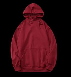 Sweats à capuche LOGO personnalisé Oversize CVC Terry Hoodies Sweat Pull Vêtements Fabricants Femmes Unisexe Plain Blank Hoodie Hommes - Product Image 5