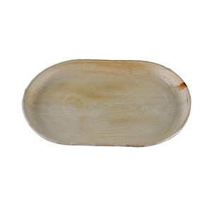 Vente en gros 100% biodégradable et compostable grande feuille de palmier plateaux à dîner 44x29x2cm assiettes jetables pour service de nourriture de mariage - Product Image 5