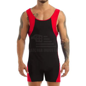 2025 Wrestling Wear <b>Men</b> Wrestling <b>Singlet</b> Quick Dry Customized <b>Singlet</b> New Arrival Spandex Polyester - Product Image 2